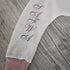 Sarouel pantalon avec prenom brodé pour fille ou garcon